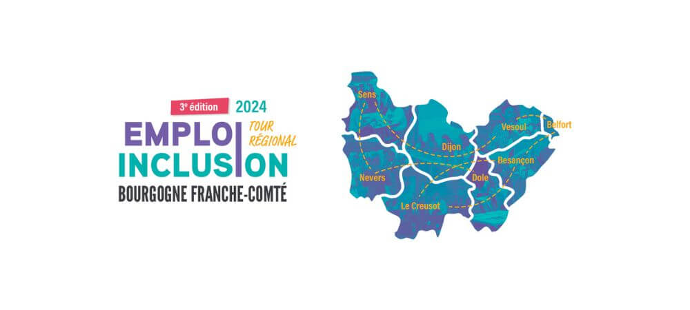 Tour régional de l'emploi et de l'inclusion en Bourgogne Franche-Comté