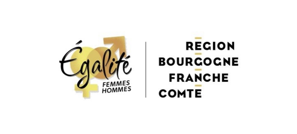 Logo Région Bfc et Egalité Femmes Hommes